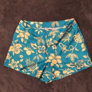 Old Navy Hawaiian Velcro Closer Shorts
